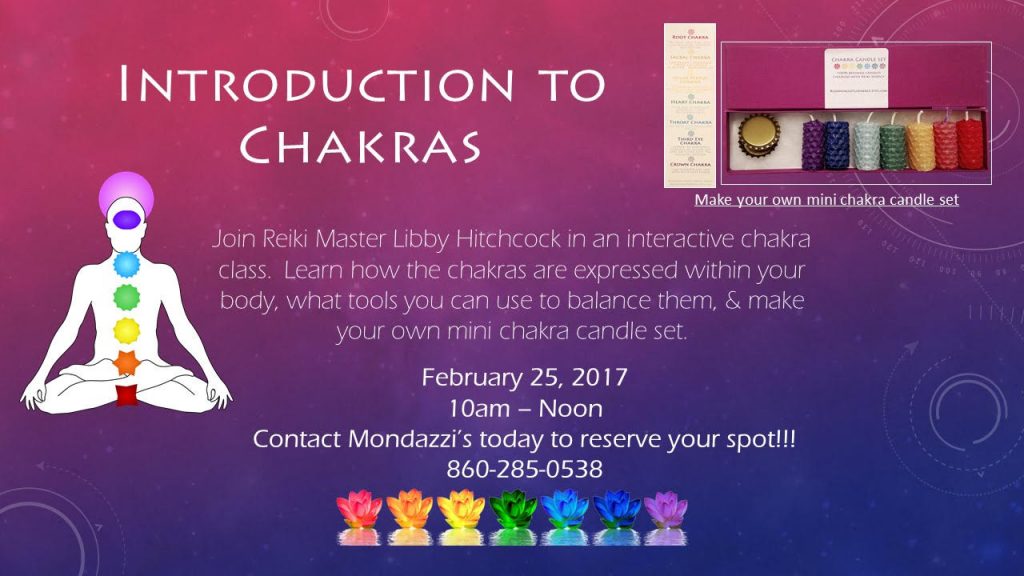 Introduction to Chakras - Mondazzi Book, Bead & Crystal