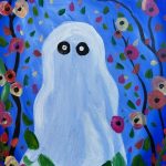 Family Paint Event – Floral Ghost