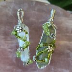 Fairy Double Point Crystal Pendant Fairy double point Crystal pendant