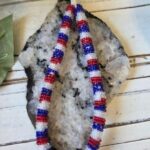 Red, White & Blue Keychain Red, White & Blue Keychain